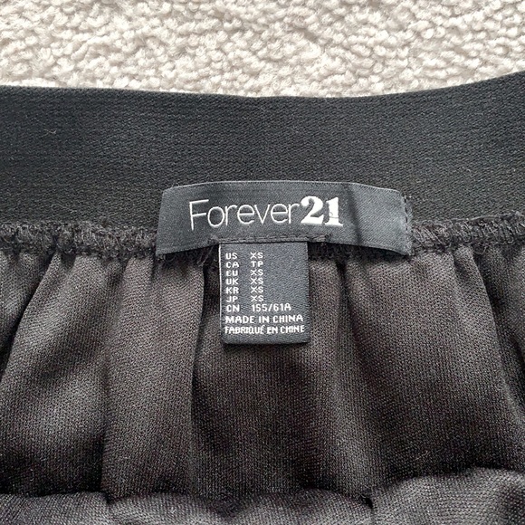 FOREVER21 Flared Floral Embellished Skirt - Picture 3 of 4